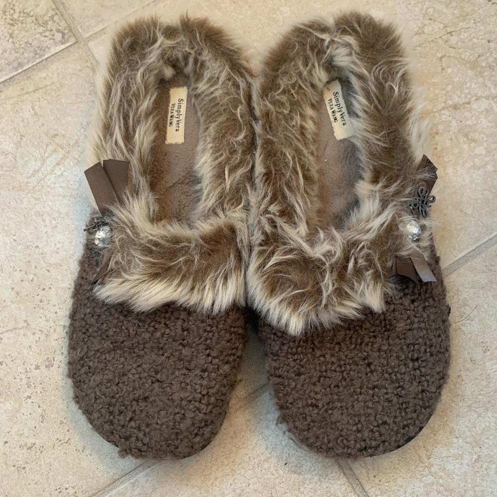 Simply Vera Wang Slippers, Size XL